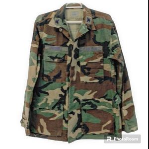 MENS US AIR FORCE CAMO SHIRT MEDIUM